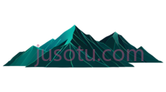 山脉,几何图形,蓝色PNG