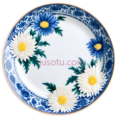 瓷器,茶盘,菊花, PNG