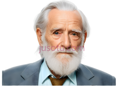 老人,头发, PNG
