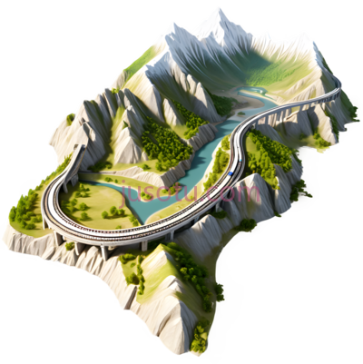 道路,3D建模,白色, PNG