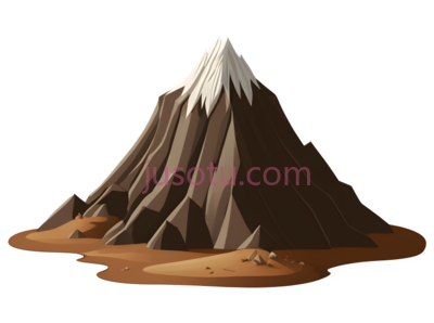 沙漠,火山, PNG