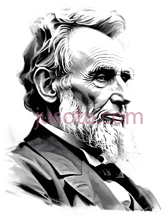 人物肖像,黑白插画,黑白色调PNG