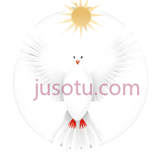 鸽子,卡通,白色PNG