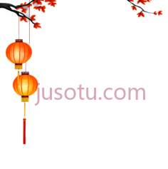 灯笼,中国风,橙色PNG