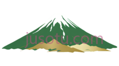 富士山,绿色,紫罗兰色PNG