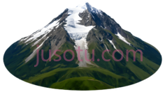 山峰,自然景观,绿色,白色PNG