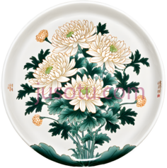 瓷器,菊花,釉面PNG