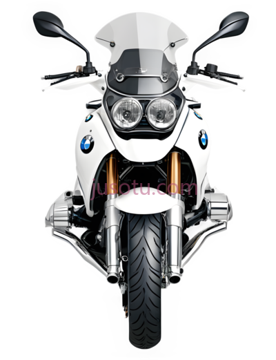 摩托车,现代,白色, PNG