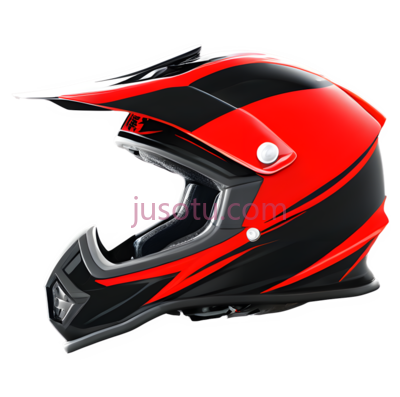 头盔,运动风,红色, 黑色, PNG