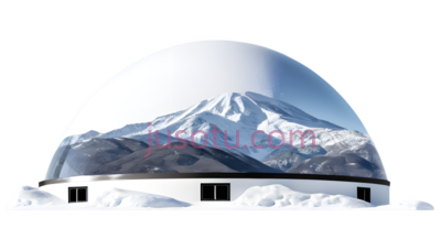 圆顶,雪山, PNG