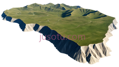 山谷,景色, PNG