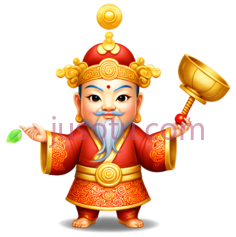 财神,财富PNG