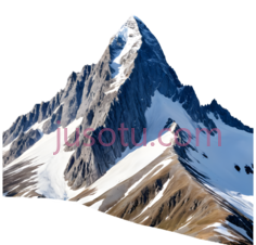 山峰,自然景观,白色,棕色,蓝色PNG