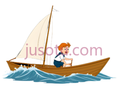 帆船,卡通,棕色PNG