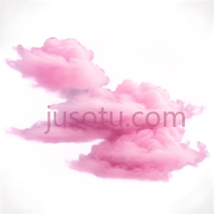 云,抽象,粉色PNG