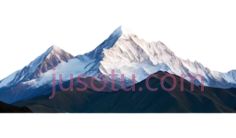 山峰,自然景观,白色,蓝色PNG