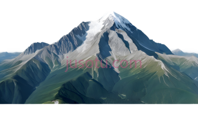 山峰,自然景观,白色,绿色, PNG