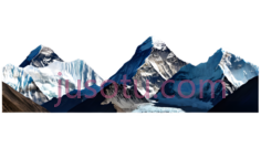 山峰,自然景观,白色,蓝色PNG