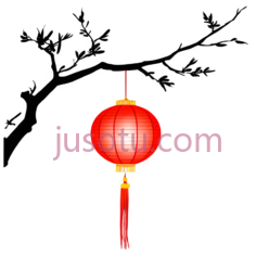 灯笼,水墨PNG