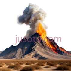 火山,自然景观,灰色, 红色, 橙色PNG