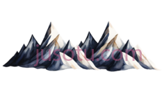 山峰,几何图形,白色,粉色PNG