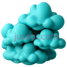 云朵,抽象,蓝色PNG