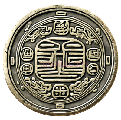 古币,浮雕, PNG