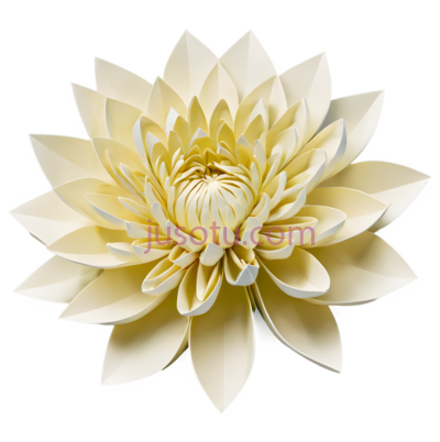 莲花,插画,黄色, PNG
