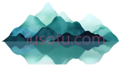 山脉,抽象,蓝色,绿色PNG