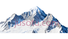 山峰,自然景观,白色,蓝色PNG