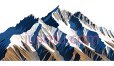 山脉,插画,白色,棕色PNG