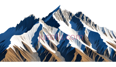 山脉,插画,白色,棕色, PNG