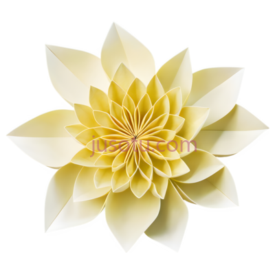 菊花,折纸,褶皱, PNG