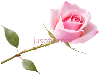 粉色玫瑰花瓣, PNG