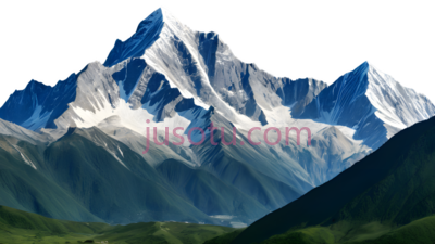 山脉,蓝天, PNG