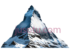 山峰,插画,白色,黑色PNG