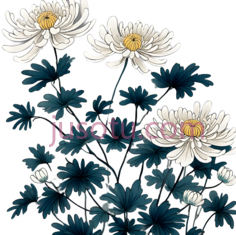 菊花, PNG