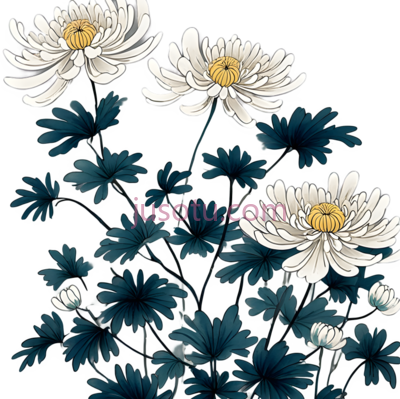 菊花, PNG
