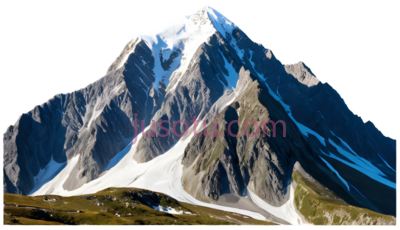 雪山,自然风光,白色,灰色, PNG