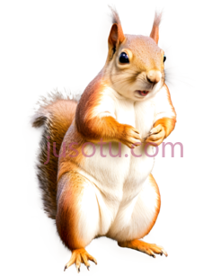 松鼠,卡通,棕色,白色PNG